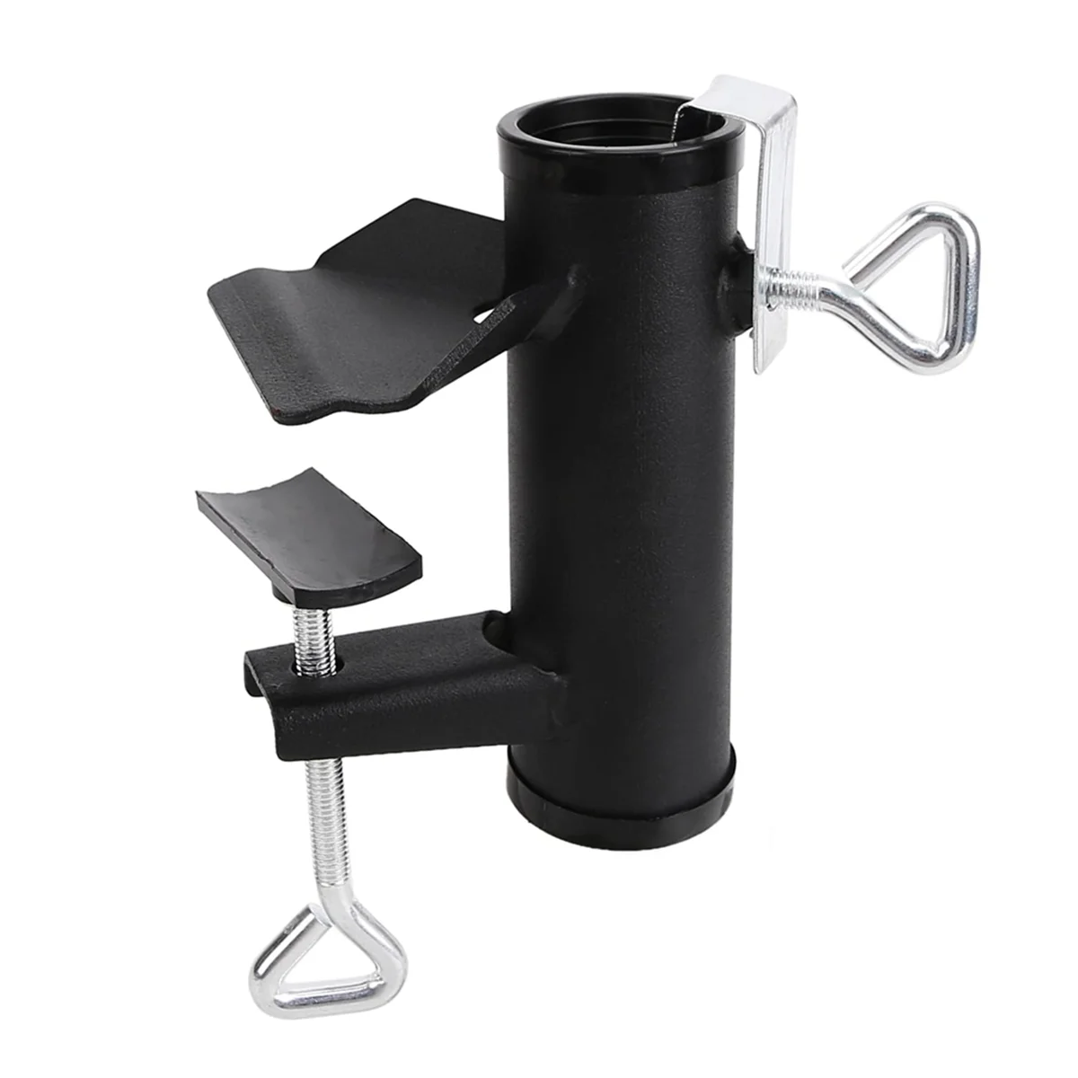 Heavy Duty Patio Umbrella Holder,Patio Umbrella Clamp Deck Umbrella Stand,Metal Umbrella Clamp Outdoor Umbrella Mount