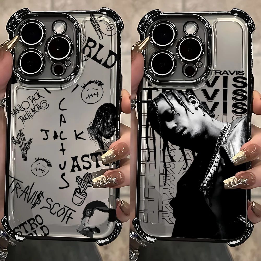 حار مغني الراب C-الصبار J-Jack تصفيح جراب هاتف لسامسونج S26 S25 S24 S23 S22 S21 S20 Edge زائد الترا 4G 5G مكافحة سقوط وسادة هوائية