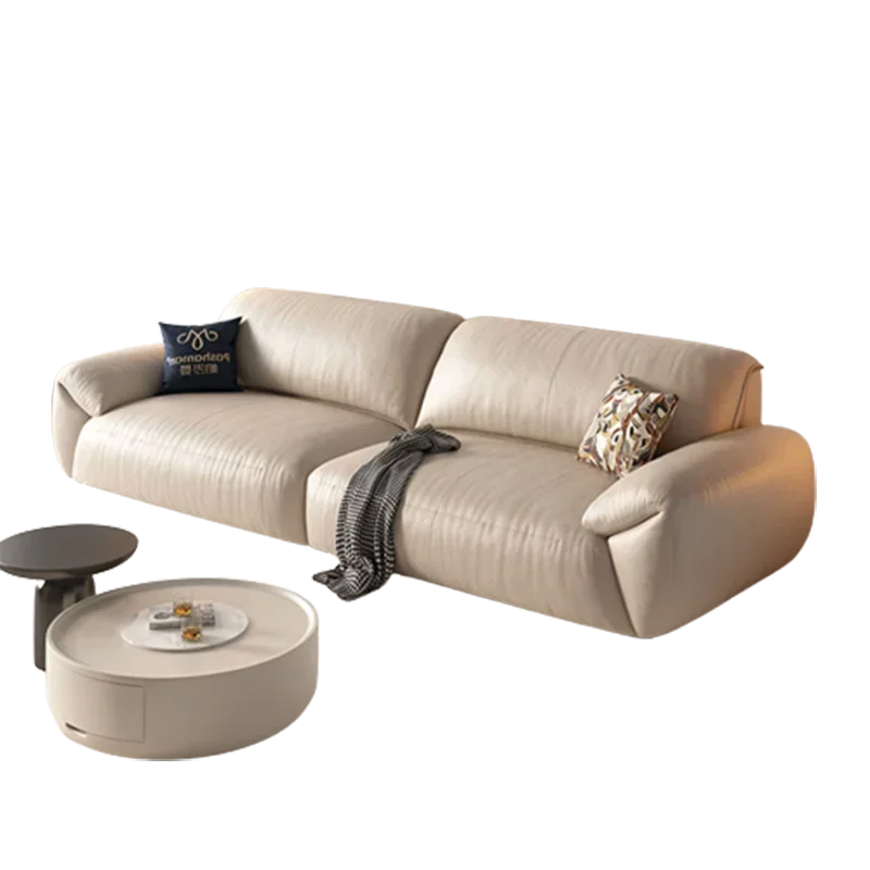 #Nordic Fancy Brown Sofas Designer Relaxing Lounge Armchair Lazy Sofas Recliner Daybed Muebles Para Salas Modernos Furniture