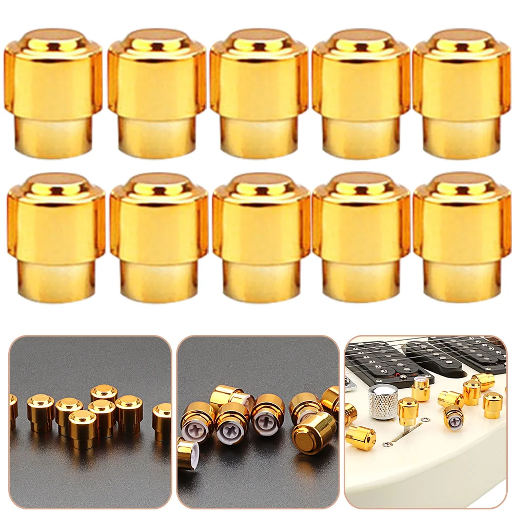 

10 Pcs Guitar Switch Cap Accessories Toggle Electric Parts The Tip for Caps Knob