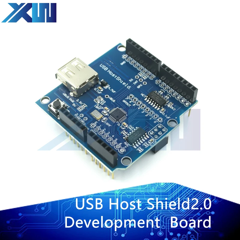 

USB Host Shield 2.0 for Arduino UNO MEGA ADK Compatible MAX3421 Development Board Module