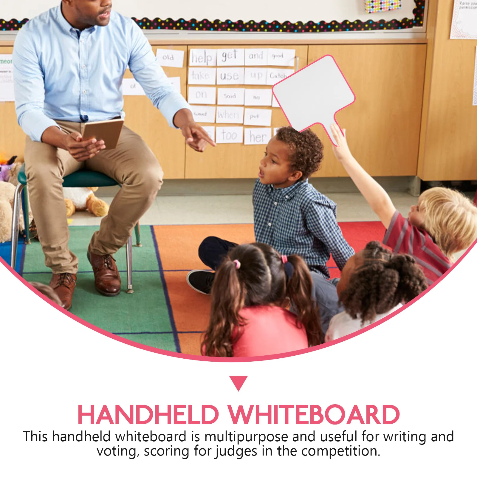 2 قطعة السبورة البيضاء الفارغة المحمولة الصغيرة الجافة محو المجلس للطلاب والمعلمين مزدوجة الوجهين قابل للمسح مجداف النتائج #2