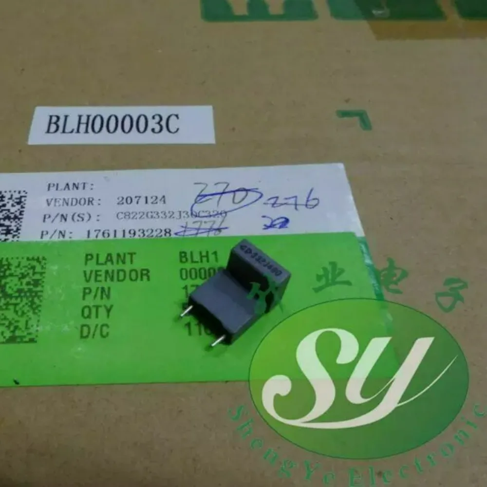 

20pcs/lot Fara 0.0033uf 400v 3300pf 3.3nf 332 J brand new 8mm film capacitor