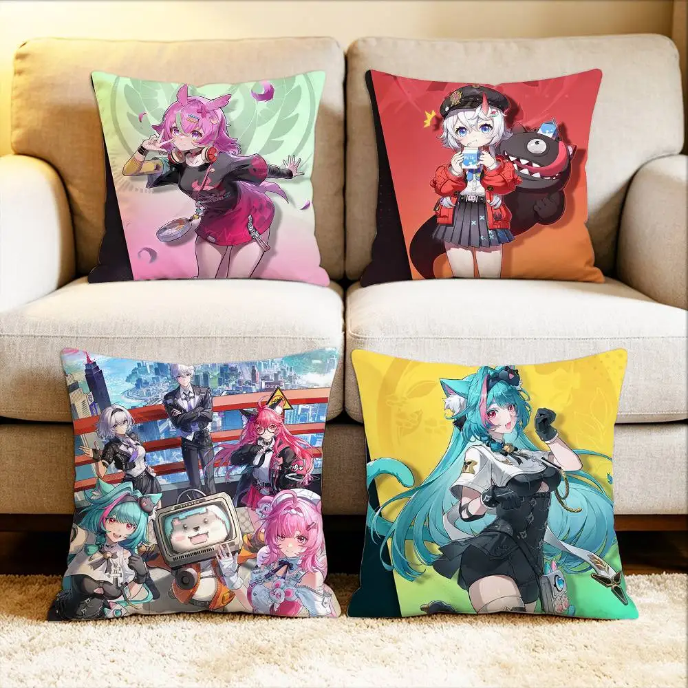 

N-TE N-Nanally Neverness to Everness Various Sizes Square Pillow Case For Car Home Bedchamber Decor