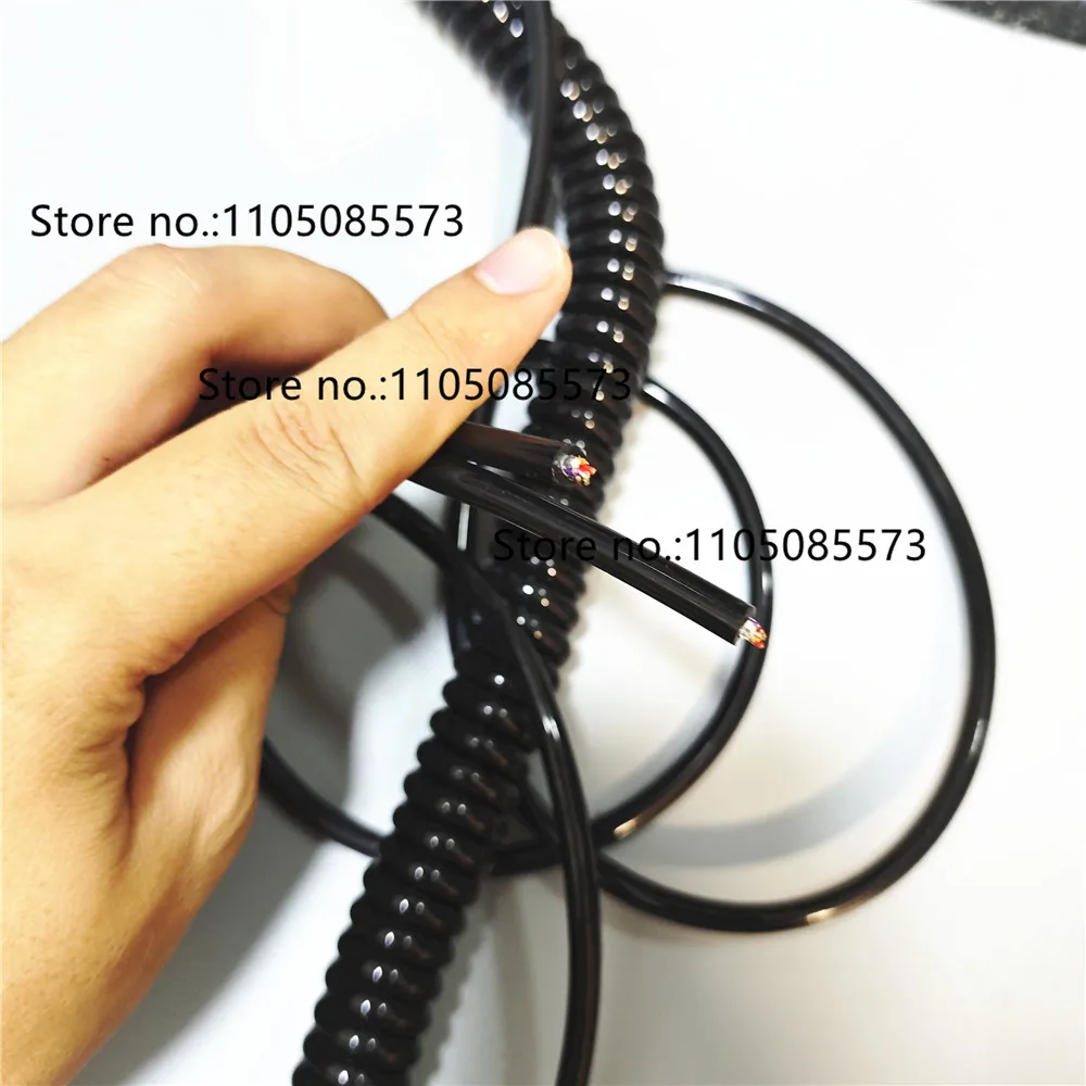 

19-жильный 21-жильный провод электронного маховика, пружинный провод, спиральный провод, сигнальный провод Рабочая длина 7–8 м