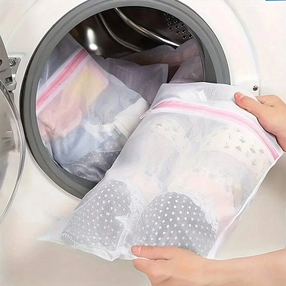 Washing machine laundry bag, zipper style delicate clothing washing bag, clothing protection bag, underwear bag, travel essential storage bag, suitable for family and travel use, is a must-have item for university dormitories