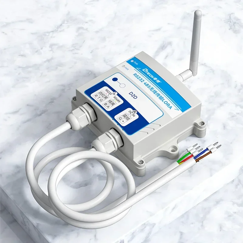 DTECH Dtu Long Range Wireless Modem RS232 RS485 Wireless Data Transmission Devices Lora Module Serial Service