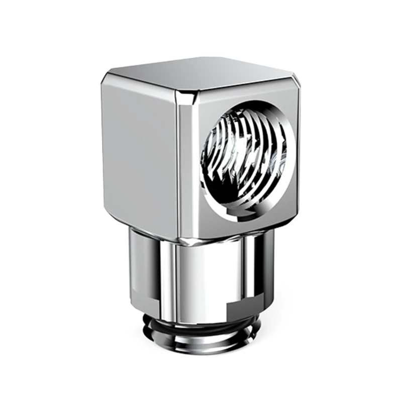 Computer Water Cooling Fitting Adapter 90 Degree Rotation Elbow Reversing 360 Degree Rotation Connectors GXZWT-D90