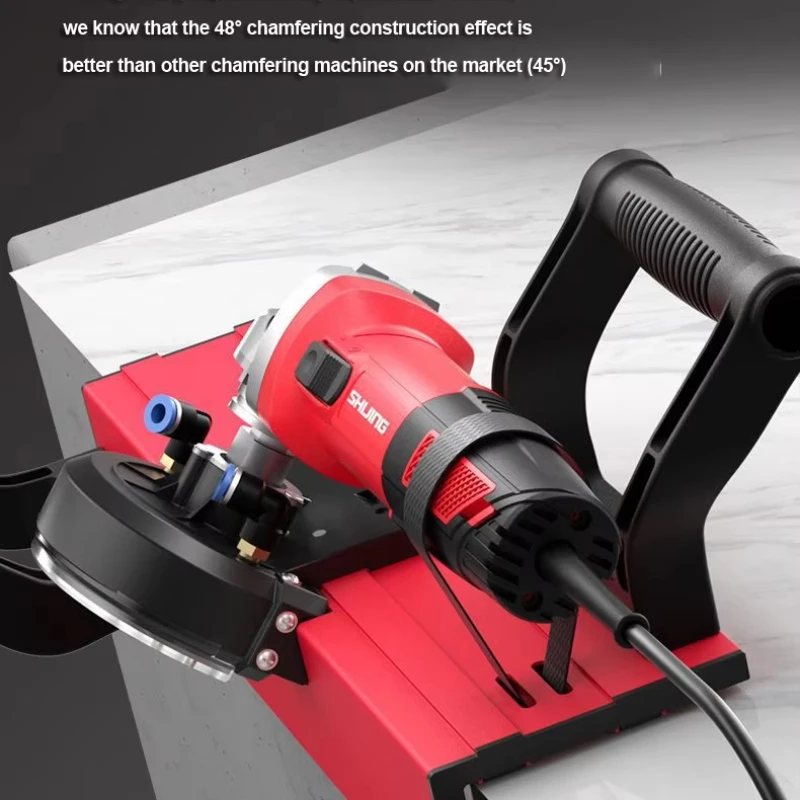 100 Angle Grinder Tile Chamfering Machine Portable 45 Degree Tile Chamfering Machine Carpenter Tile Universal