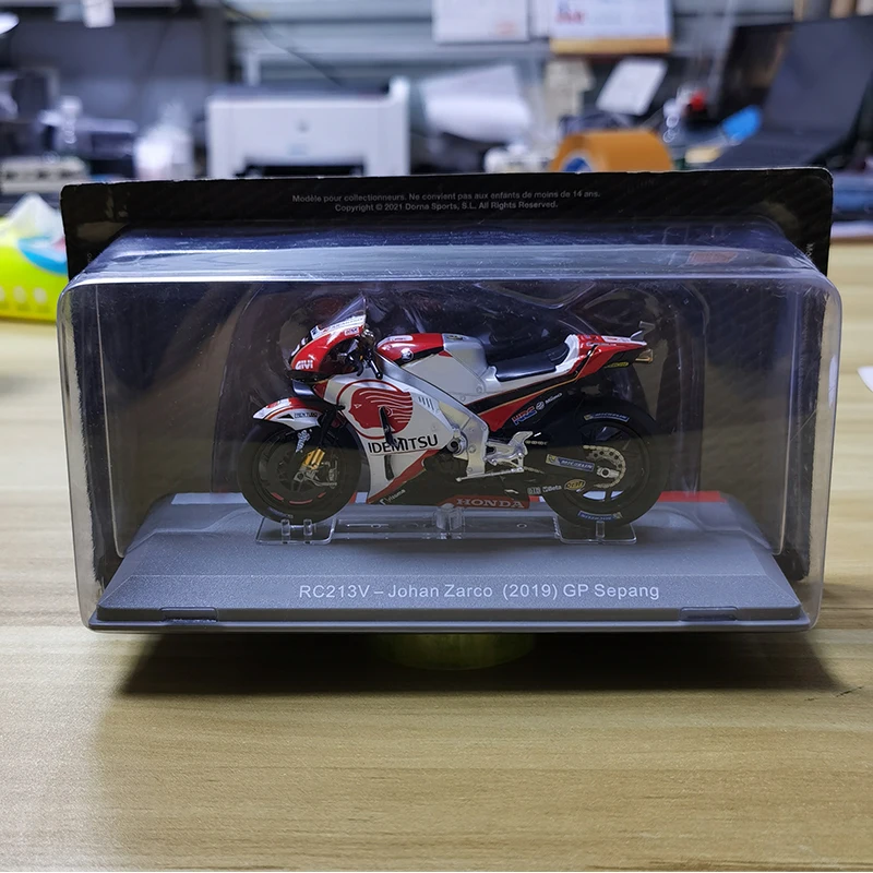 1:18 Scale Diecast Alloy GP 2019 RC213V Johan Zarco/Jorge Lorenzo Motorcycle Toys Cars Model Classics Adult Gifts Static Display