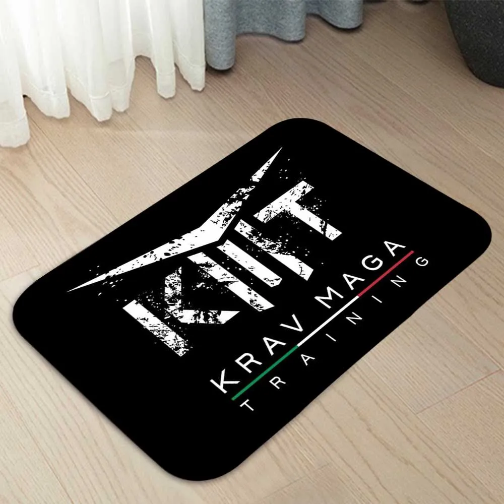 Krav maga Doormat  Home Carpet Entrance Door Mats Modern Decor Carpet Bathroom  Floor Mats 023