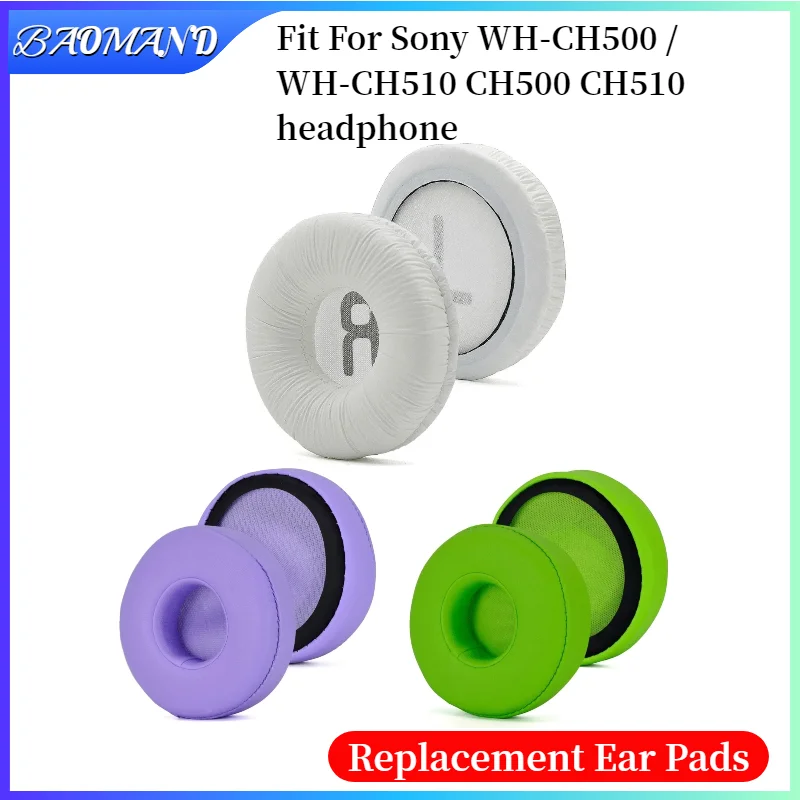 

Ear Pads For Sony WH-CH500 / WH-CH510 CH500 CH510 Headphones Replacement Foam Earmuffs Cushion Headset Covers