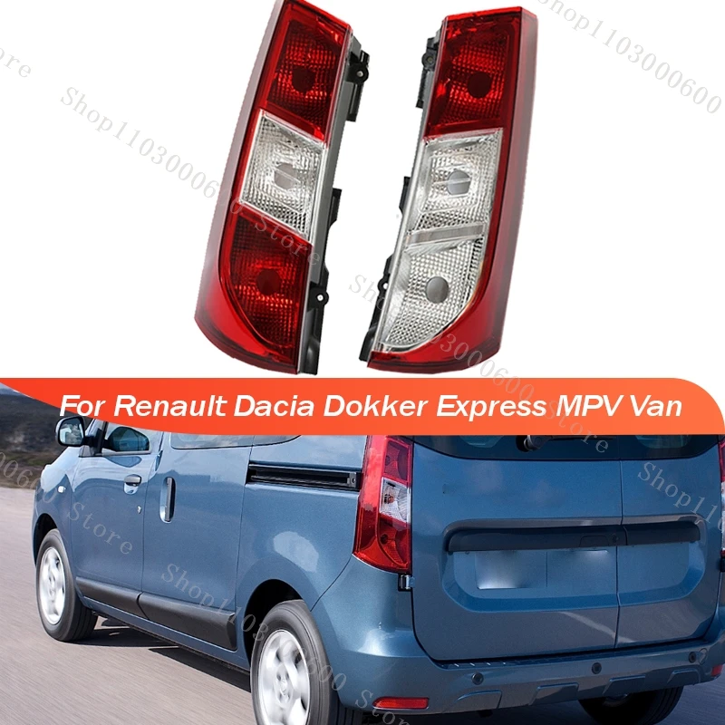 For Renault Dacia Dokker Express MPV Van 2012-2024 Rear Tail Light Signal Light Reversing Lamp Taillight 265556730R 265500284R