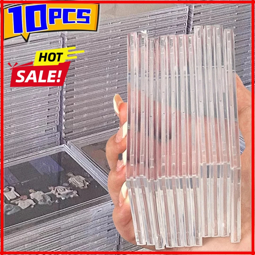 Magnetic Holder Trading Cards 35PT Protectors Hard Plastic Sleeves Display Case Baseball Sports Standard Card