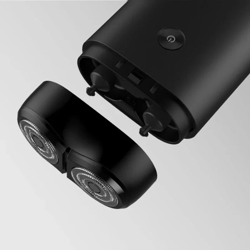 Xiaomi mijia s100 barbeador elétrico lâmina dupla portátil seco molhado navalha aparador de barba cortador usb recarregável para homens navalhas máquina