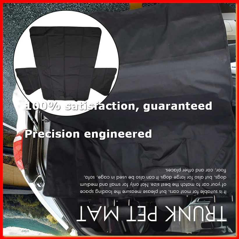 Dog Trunk Protector Dog Waterproof Trunk Cover For Dogs Car Universal Dog Protective Cover With-A55K