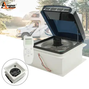RV skylight with caravan remote control, roof ventilation, RV fan, 12V, 10 speeds 9 Main Sales Caravans - №10