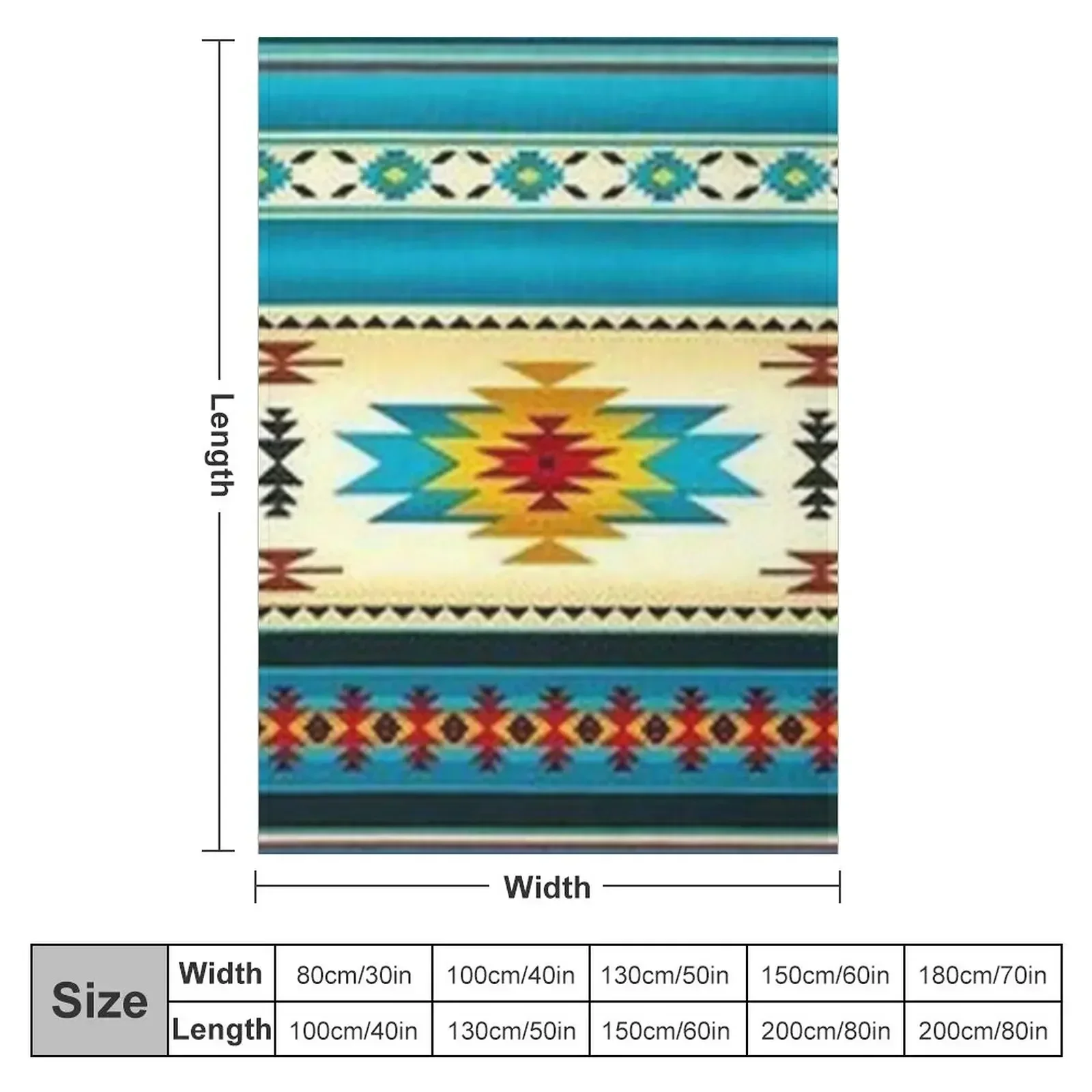 native patterns Throw Blanket Soft Flannel Fabric Blankets For Bed Furrys Blankets