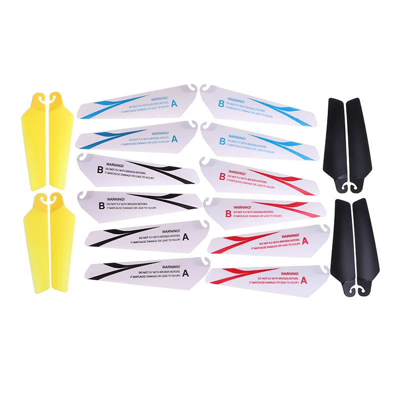 4pcs 7.2/9CM spare blades Fans Props for r/c mini helicopter rotor rc CH002 CH023 Drone Toys Spare Parts