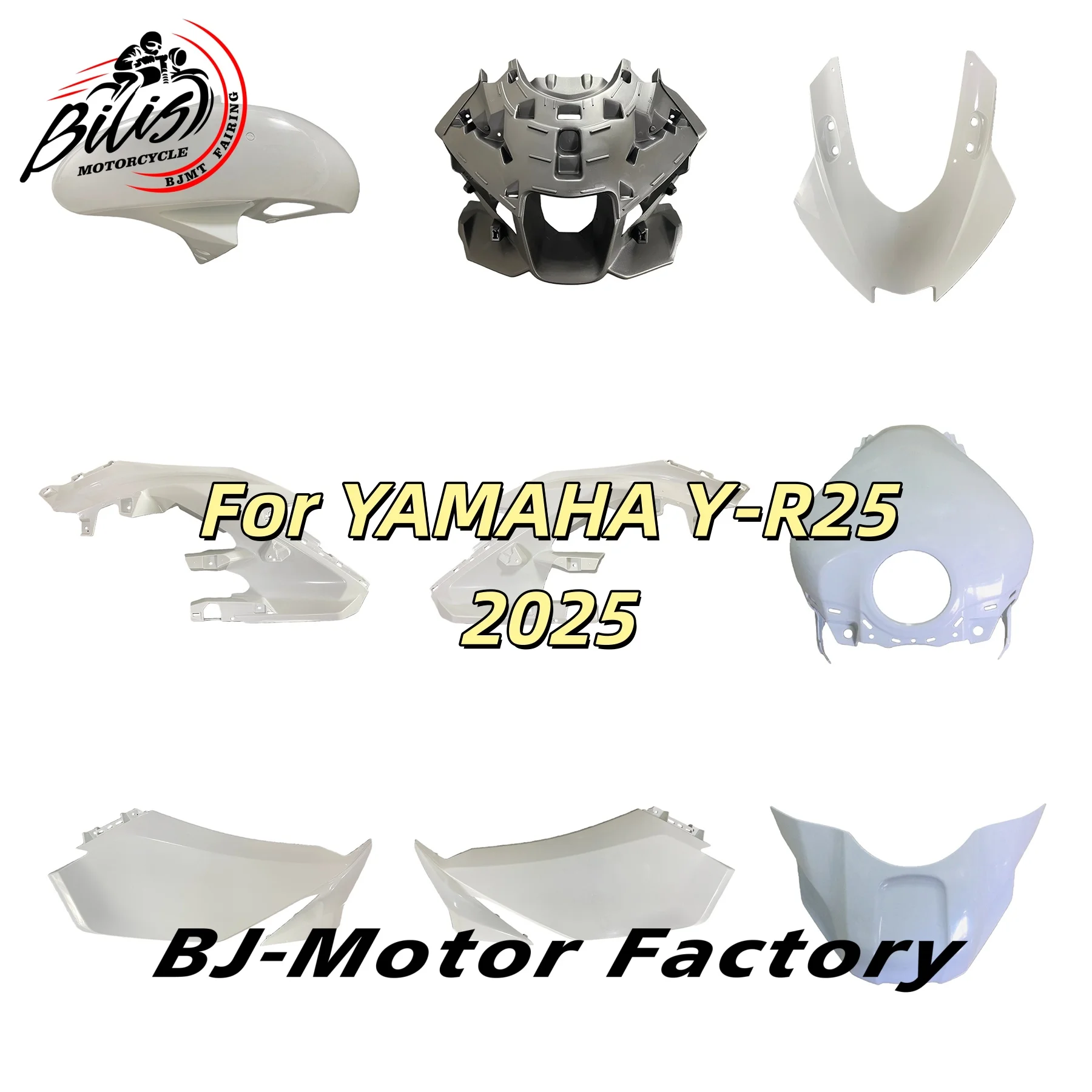 

For YAMAHA YZF-R25 YZF-R3 2024 2025 motorcycle fairing ABS bodywork Set decoration kit full Injection Molding For YZFR25