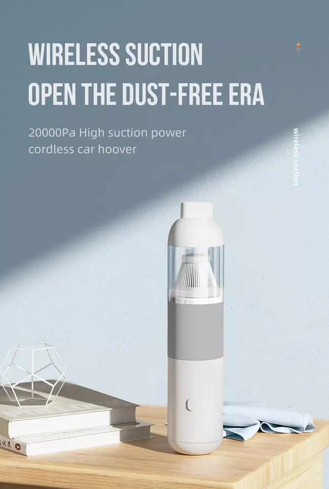 Aspirador de pó portátil sem fio doméstico para carro, sucção forte, grande potência, máquina de aspirador de pó para carro