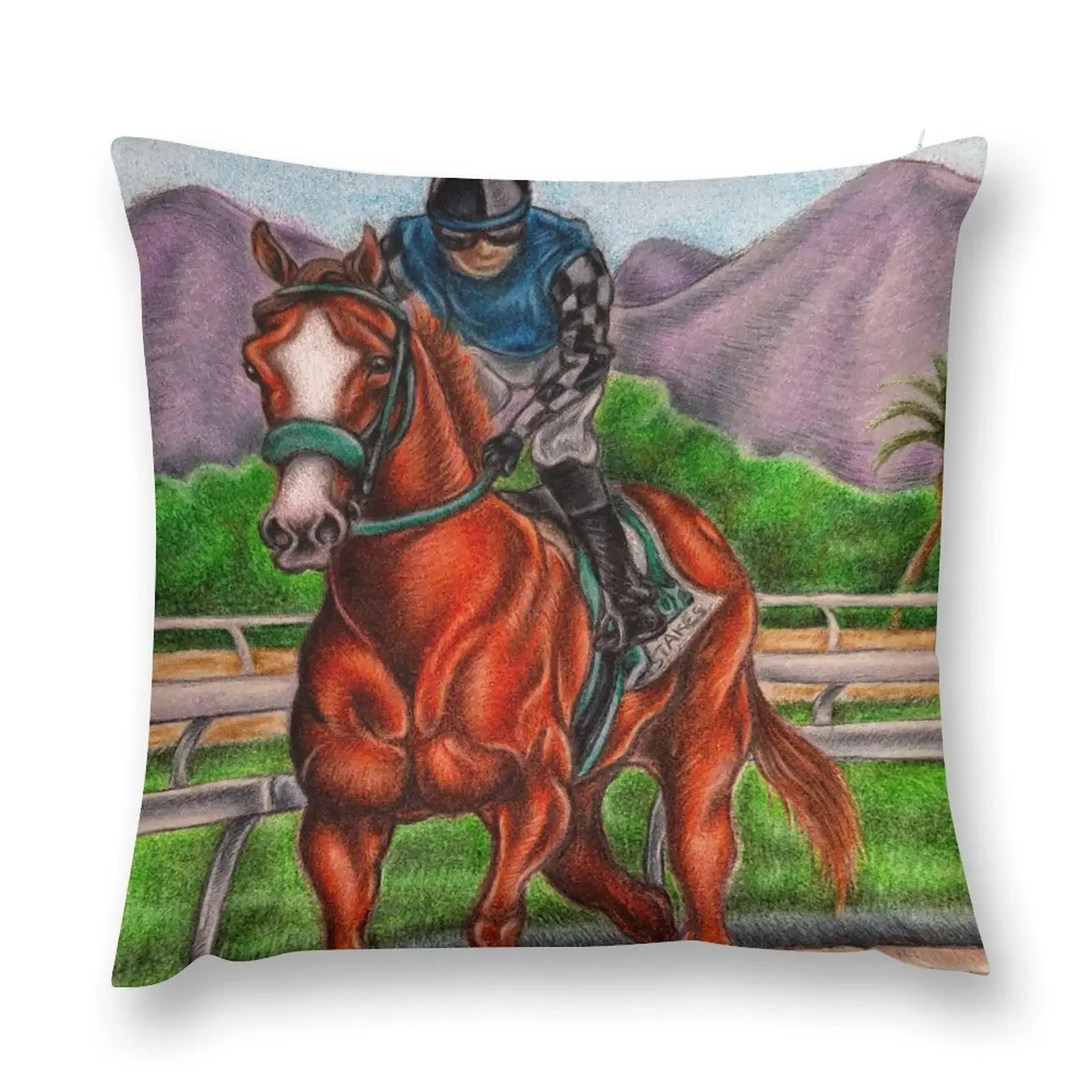 

Stilleto Boy racehorse Throw Pillow Cushion Child Sofas Covers Sofa Pillow Cover Sofa Decorative Covers pillow