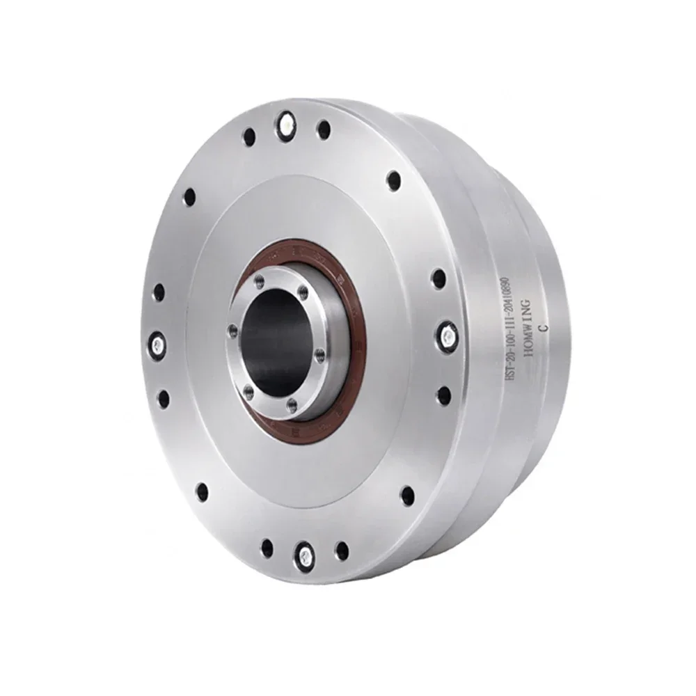 Reductor armónico hueco, engranaje armónico de alta precisión/Torque para manipulador de articulaciones de brazo robótico, mesa giratoria CNC