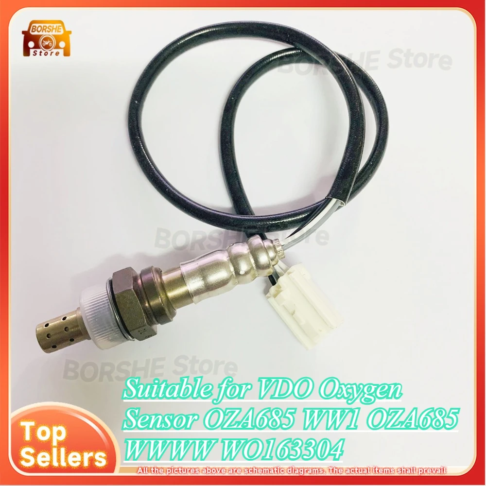 

2026 Suitable for VDO Oxygen Sensor OZA685 WW1 OZA685 WWWW WO163304 Motorcycle Oxygen Sensor