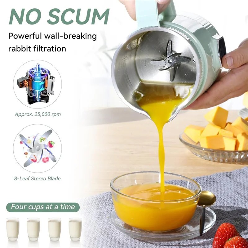 

INLIG-диспенсер для молока, электрическая машина для разрушения стен из соевого молока для домашнего растительного молока, овсяного молока, соевого молока