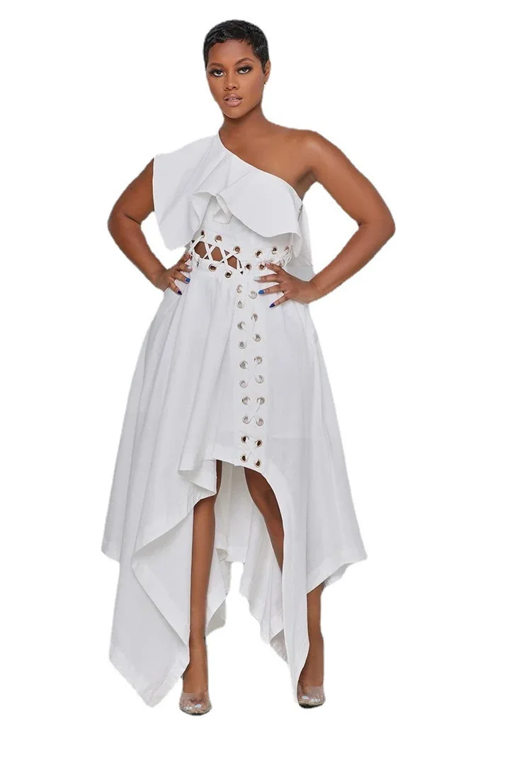 

2021 Spring/Summer New Sexy Dazzling Style Commuter Large Women's Dress