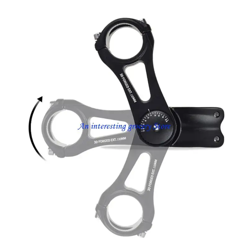 

652D Height Adjustable Folding Bicycles Stem Bicycles Stem Risers Handlebar Long Stem for Most Road Bicycles, Bikes Stem