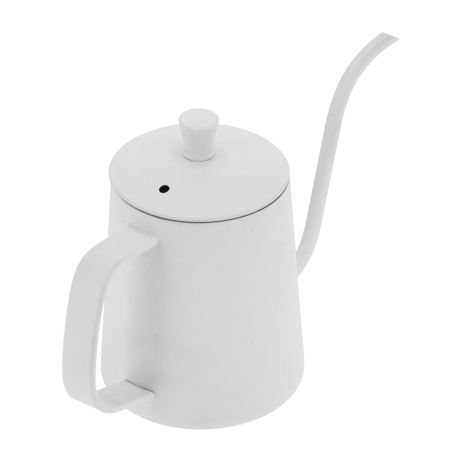 350ml Gooseneck Coffee Kettle 304 Stainless Steel Long Spout Tea Pot for Home Kitchen Office Hotel White/Black - view 6