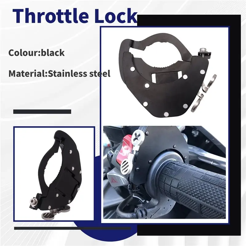 A54K-Universal Motorcycle Cruise Control Throttle Lock Assist Handlebar For BMW R1200GS Honda NC750