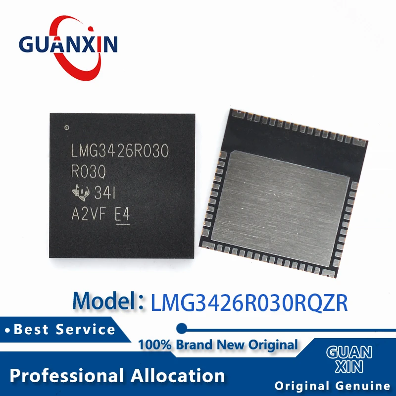 

100% New LMG3426R030RQZR LMG3426R030RQZT Marking LMG3426R030 VQFN-54 LMG3426