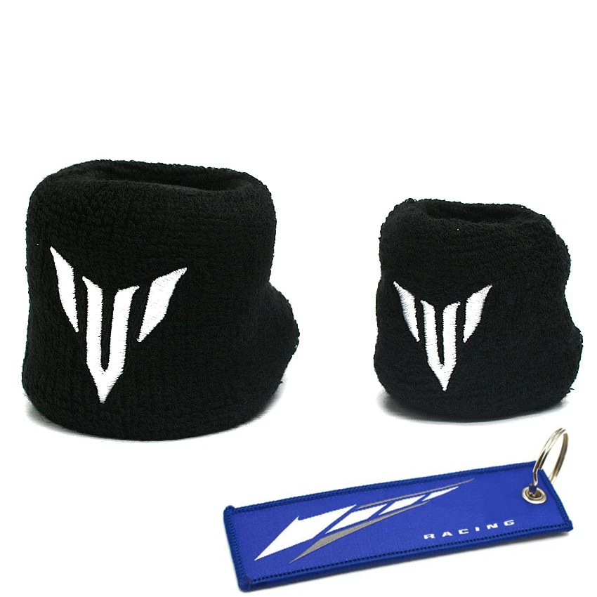 Motorcycle MT03 MT07 MT09 TRACER Front Brake Reservoir Sock Rear Clutch Master Cylinder Tank Oil Fluid Bottle Cover