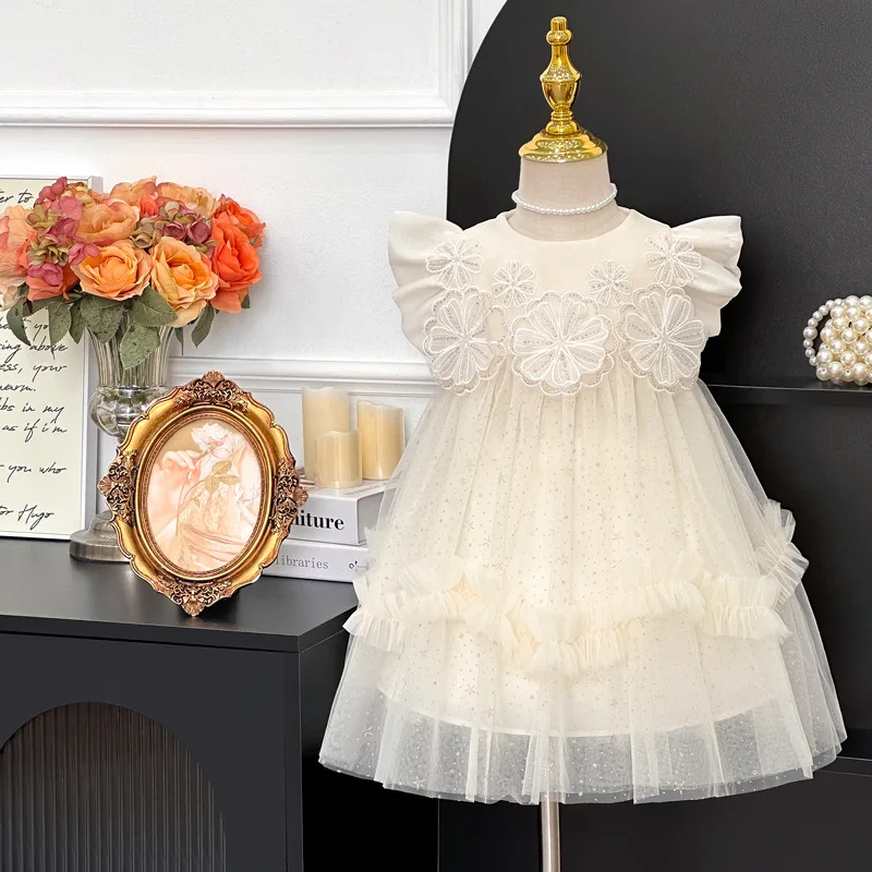 

Girls' summer dress new style children's trendy internet celebrity princess dress girls' dress