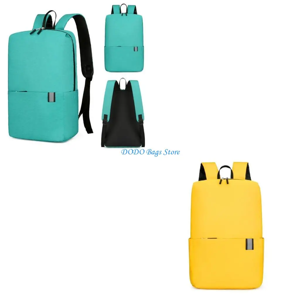 حقيبة كتب ذات سعة كبيرة للطلاب المراهقين والكلية من النايلون حقيبة ظهر مدرسية للسفر