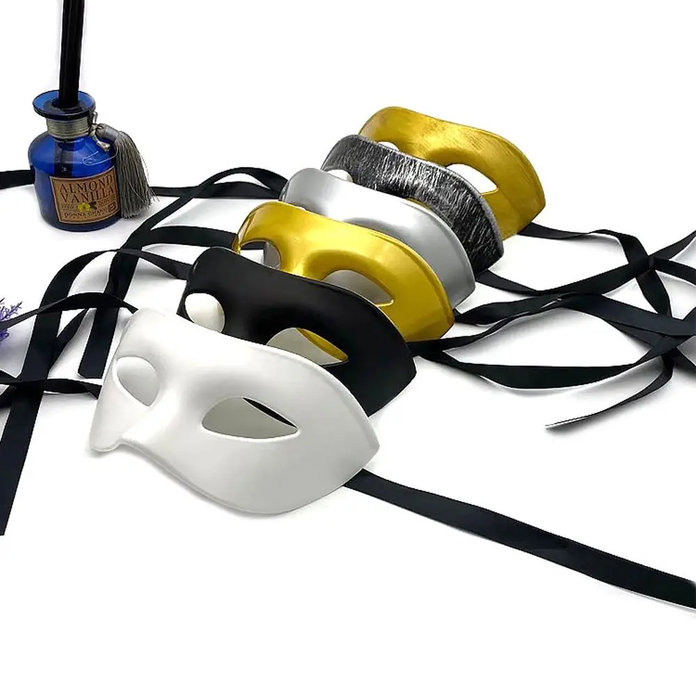 Prop Carnival Costume Props Masquerade Cosplay Mask Prom Party Supplies Party Cosplay Props Halloween Masks Half Face Mask 2