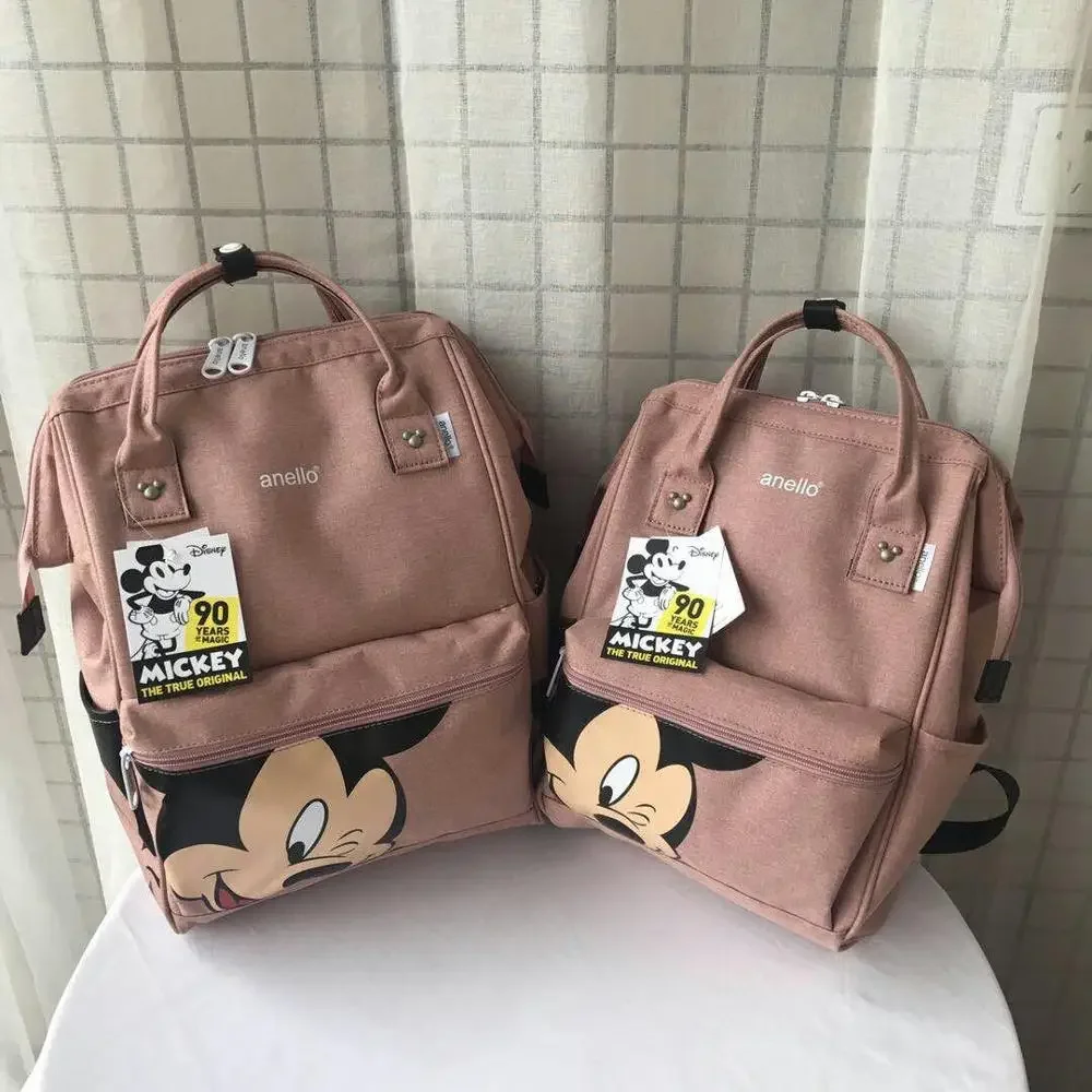 Disney Mickey mouse backpack multi-function large capacity backpack diaper bag waterproof men  women shoulder bag Travel bag