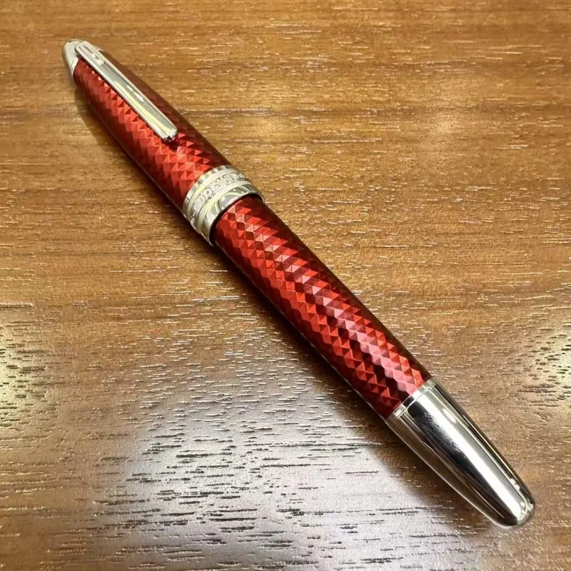 

Ручка-фонтан GUOCHEN 2026 из нержавеющей стали с каплевидным пером 0.5F и изогнутым пером 0.7M для каллиграфии, роскошная школьная и офисная канцелярия
