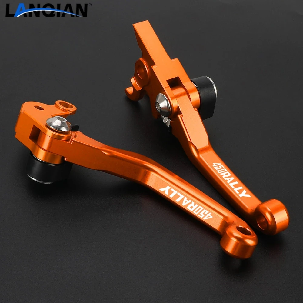 CNC Aluminum Dirt Bike Pivot Brake Clutch Levers Motorcoss Accessories For 450RALLY REP 2015 2016 2017