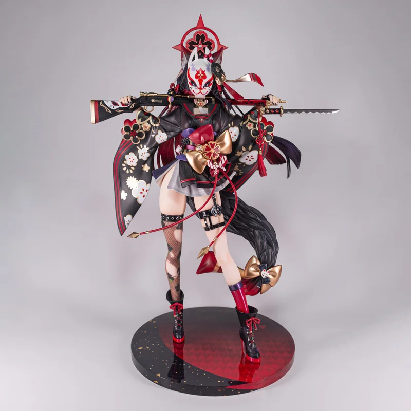 

Blue Archive The Animatio Fox Ban Wakazao Figure Model Miniature Action Figure Desktop Collection Toy Ornaments Decoration Gifts