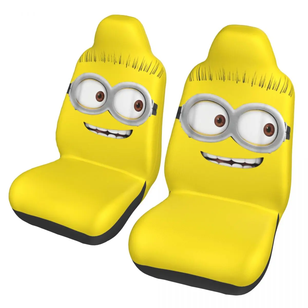 

Despicable Me M-Miniones Tom Big Smile Universal Car Seat Cover Four Seasons For SUV Seat Covers Polyester Seat Protector