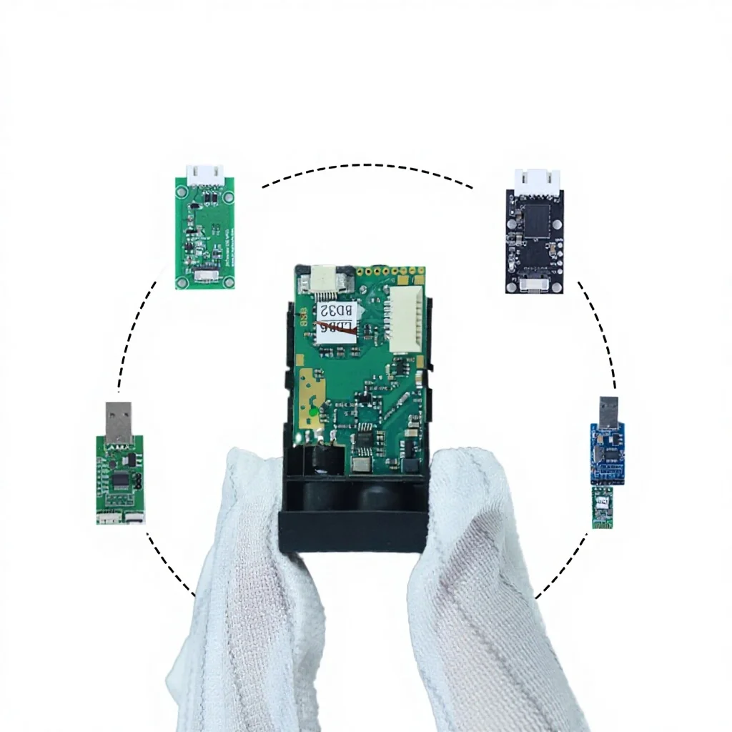 OEM Laser Distance Sensor UART Long Distance Sensor 40m Digital Laser Distance Sensors With Bluetooth