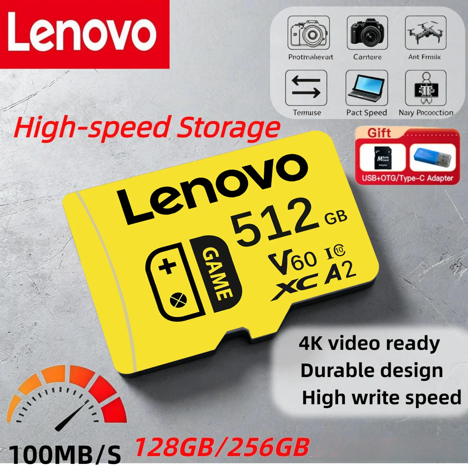 Оригинальная-карта-памяти-lenovo-micro-tf-sd-большой-емкости-64-ГБ-128-ГБ-u3-4k-для-телефона-камеры-планшета-ПК-switch-256-ГБ-512-ГБ