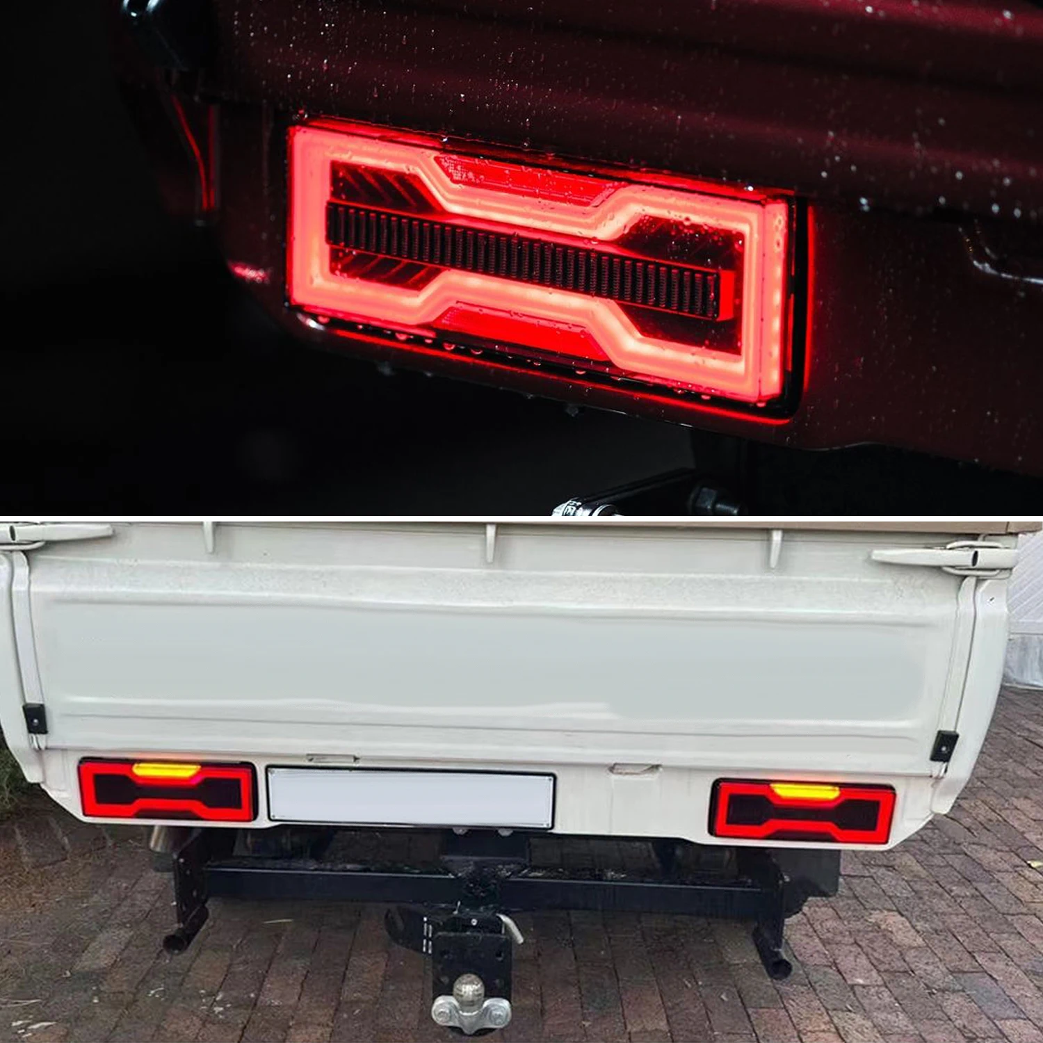 Pickup Back Lamps Land Cruiser Rear Bumper Lamps 70 Series 2010-2020 Car Tail Lights for Toyota FJ75