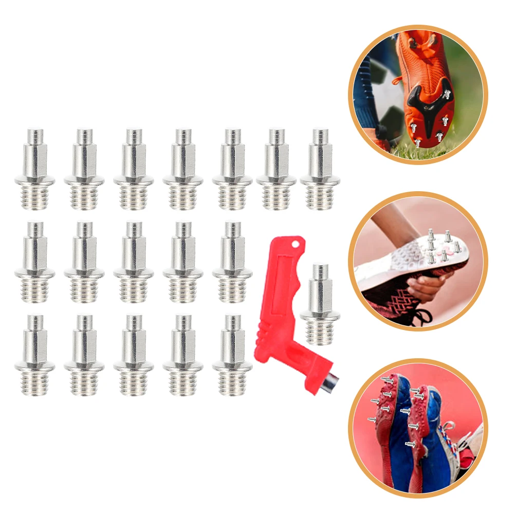 

1 set Track Replacement Shoe Nails for Steel Spikes Golf Sprinting Cleats Spike Wrench Anti S Long Jump Sports