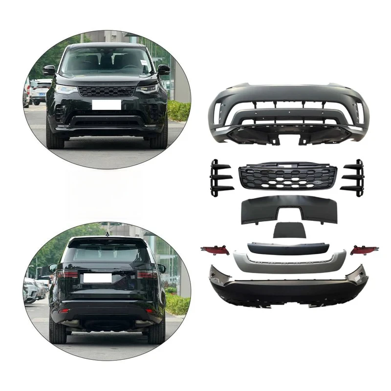 

Auto Body System 5 2017-2020 to 2021 Facelift Front and Rear Bumper Assembly with Grille