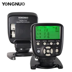 Yongnuo YN560-TX II Wireless Flash Trigger Controller for Canon Nikon Sony YN560III IV YN660 YN968 YN860Li Speedlite RF603 RF605