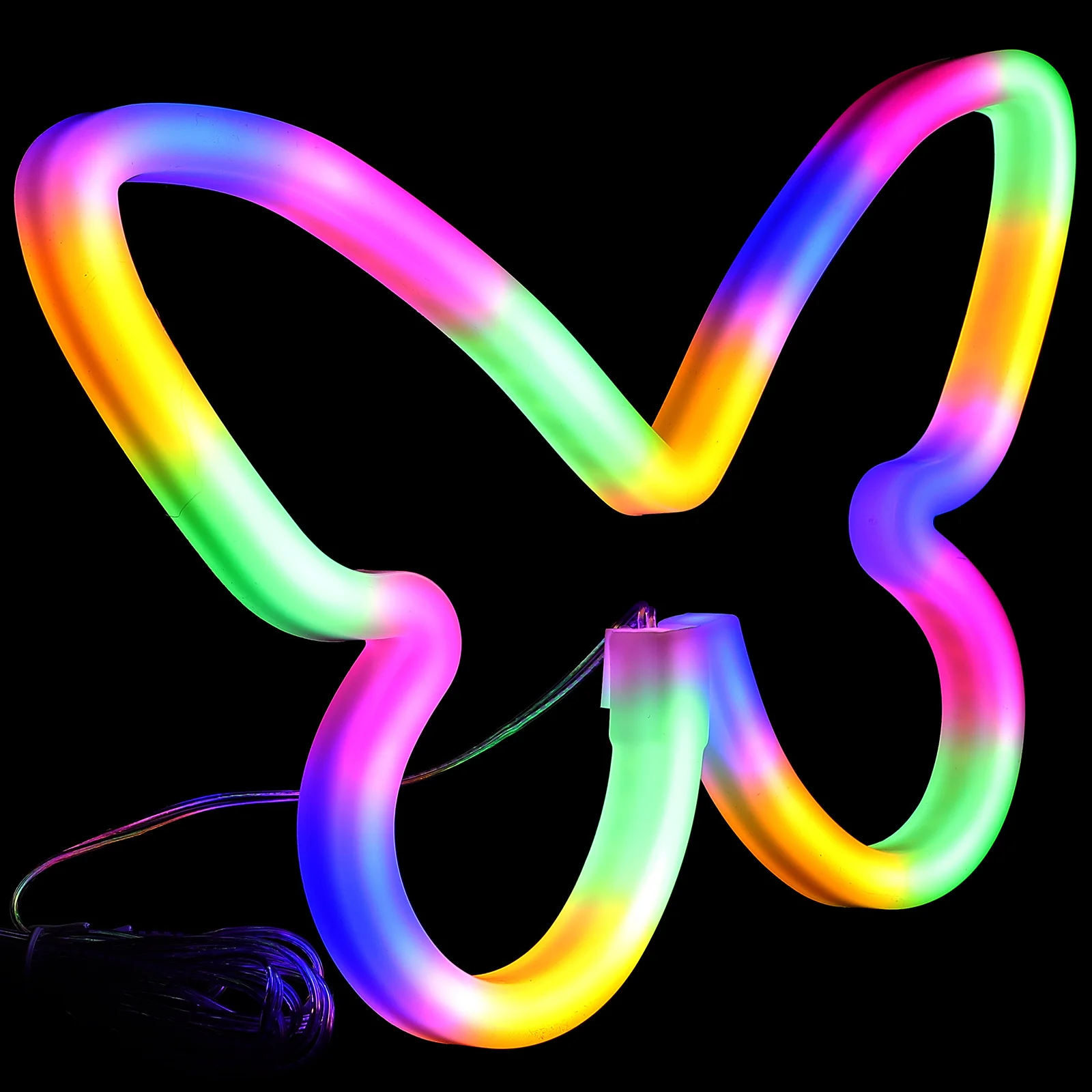 

Butterfly Neon Signs Green LED Lights Wedding Hanging PC for Bedroom